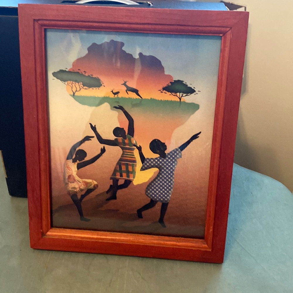 FRAMED AFRICAN ART